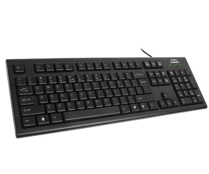 Klawiatura A4Tech EVO Slim Storm / KR-85 czarna USB